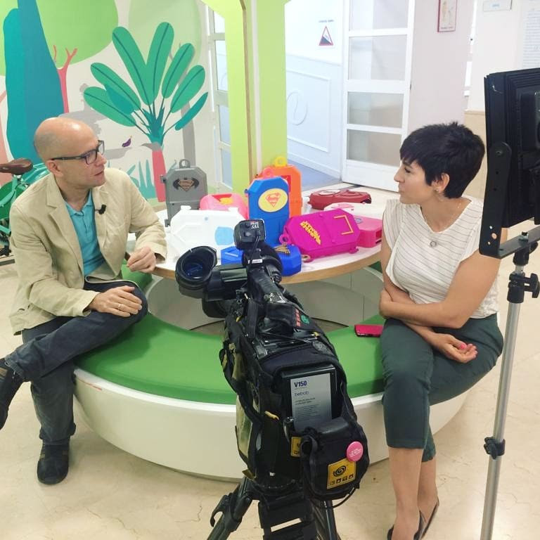 Encuentro durante un proyecto de comunicación audiovisual