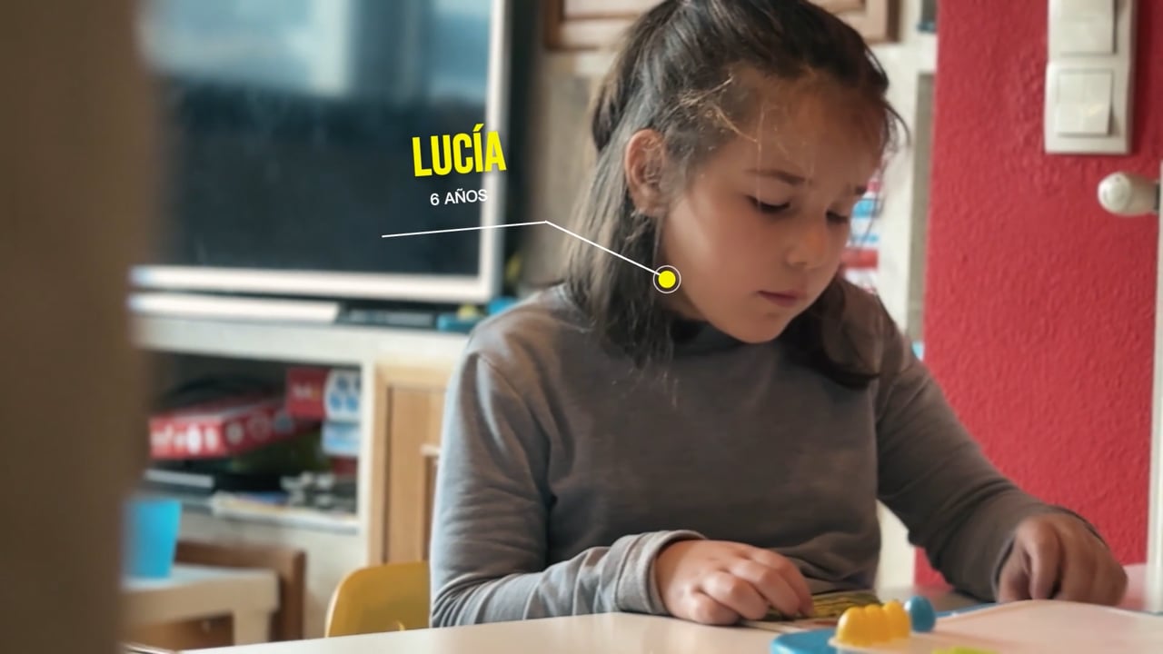 Fotograma del proyecto Terapia para Lucía